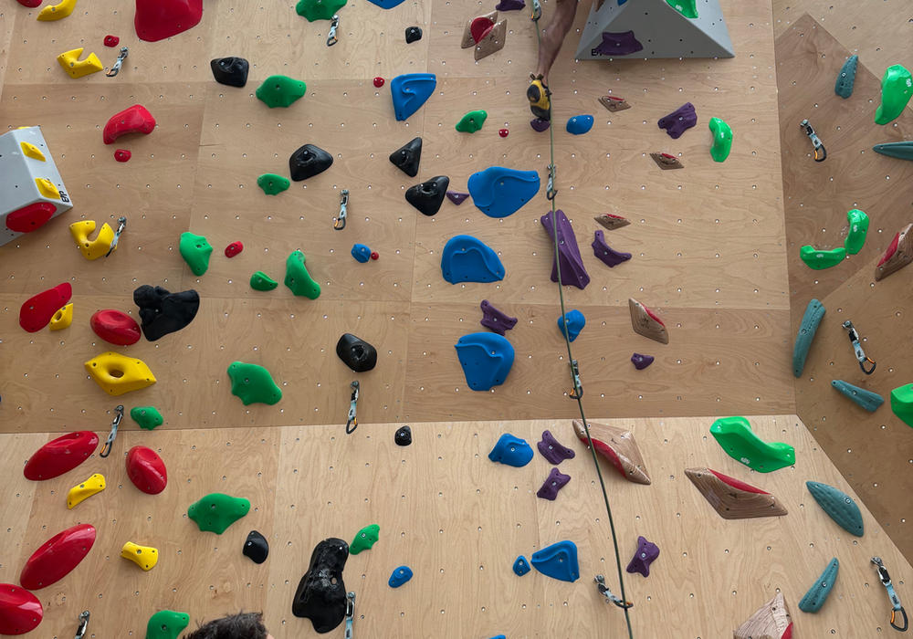 Le mur de voies de 13 m et ses volumes