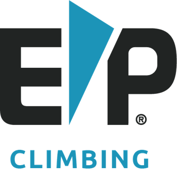 Logo EP Climbing (Entre-Prises), constructeur des murs de South Block Park